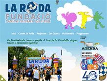Tablet Screenshot of fundaciolaroda.cat